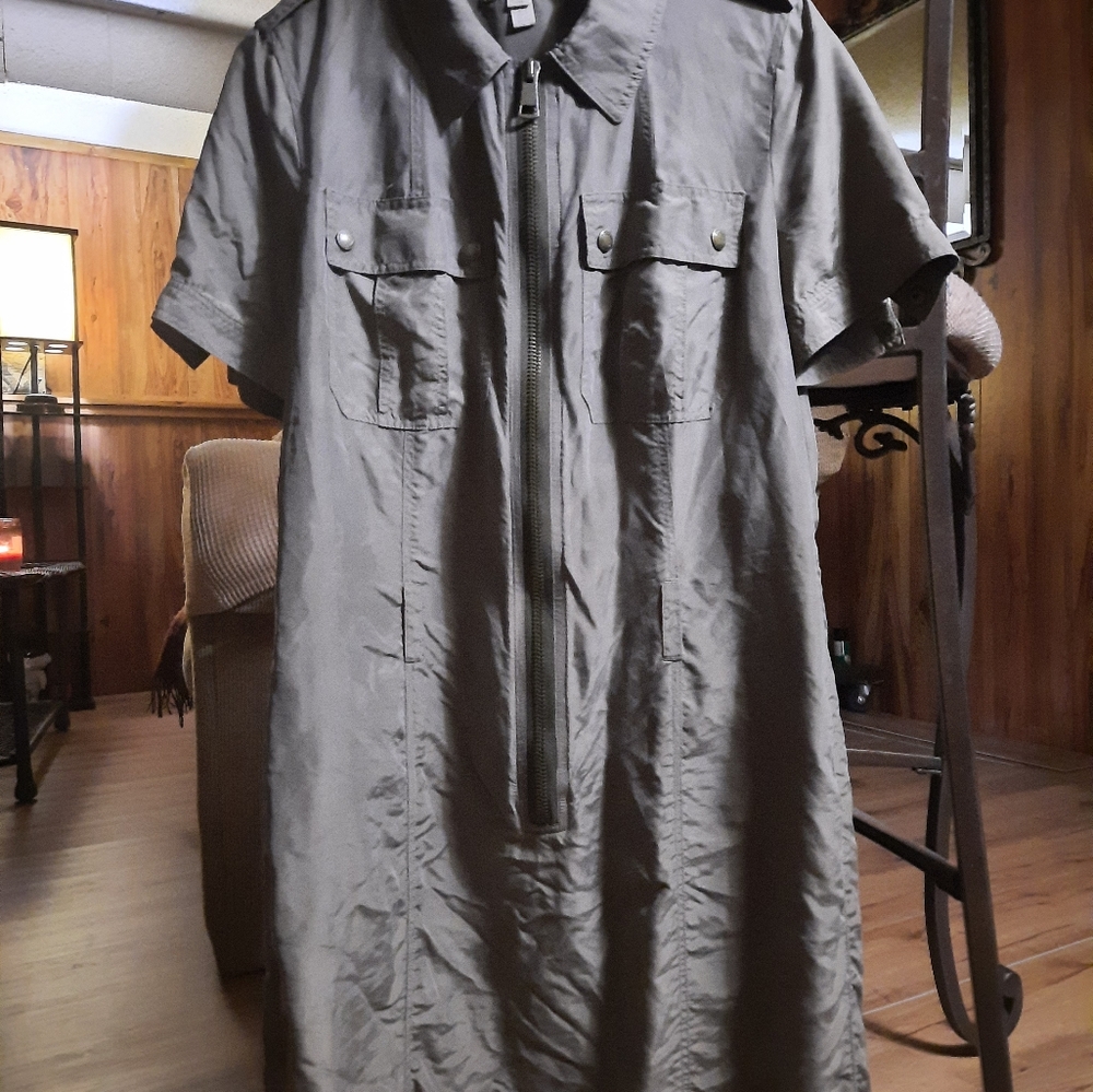 Authentic Burberry Dark Green Dress